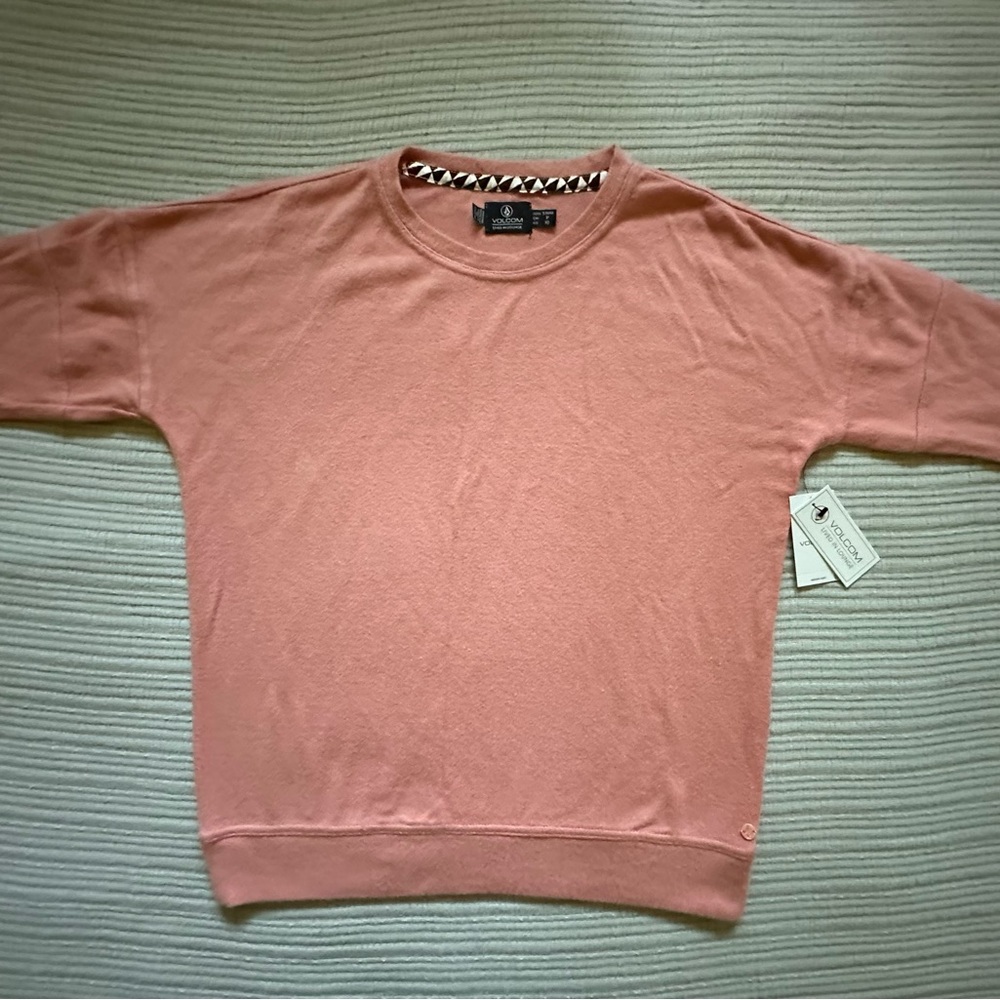 Volcom Dusty Rose Junior Long sleeve top /sweater 🌊🏄‍♀️🛹🏂